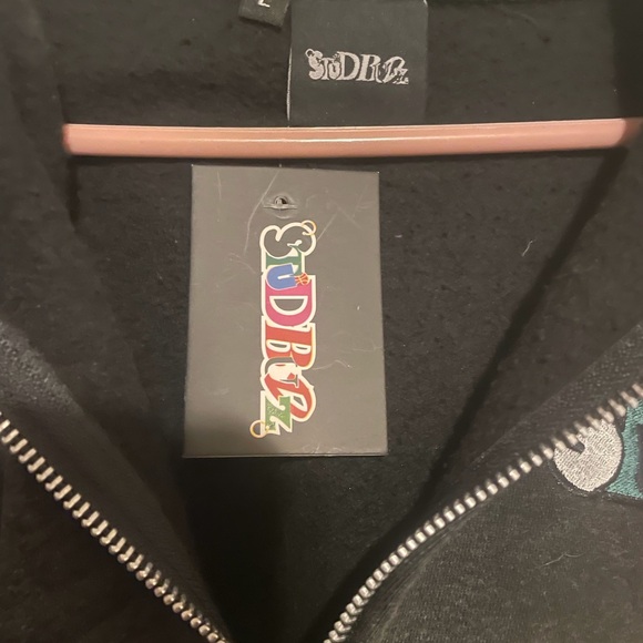 NWT STUDBUDZ Ash Wash Zip Hoodie - Picture 2 of 7